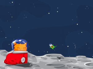 Обои для рабочего стола: Spave kitty