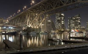 Обои для рабочего стола: Granville bridge