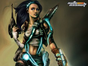 Обои для рабочего стола: Warrior girl