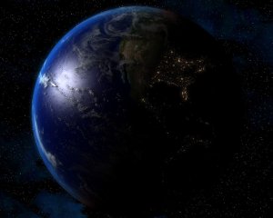 Обои для рабочего стола: Темная сторона Земли