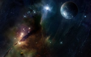 Обои для рабочего стола: Далекие галактики