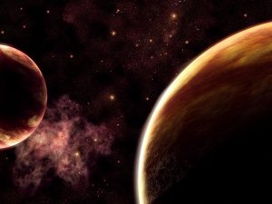Обои для рабочего стола: Космическая активнос...