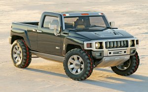 Hummer пикап - скачать обои на рабочий стол