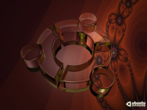 Обои для рабочего стола: Ubuntu в 3D