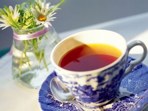 Обои для рабочего стола: зеленый чай