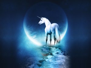 Обои для рабочего стола: Единорог