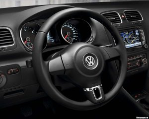 Обои для рабочего стола: Volkswagen салон