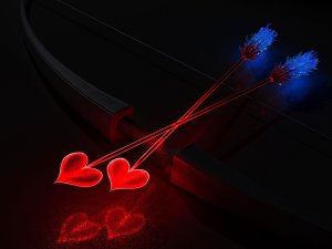 Обои для рабочего стола: Две стрелы