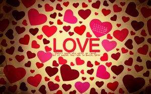 Обои для рабочего стола: Цhat is love?