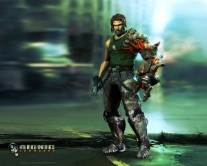 Обои для рабочего стола: Bionic Commando