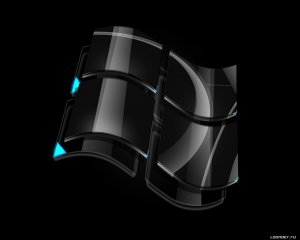 Обои для рабочего стола: Windows black