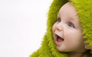 Обои для рабочего стола: В полотенце
