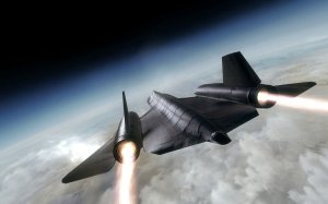 Обои для рабочего стола: BlackBird SR-71