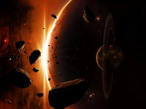 Обои для рабочего стола: Астероиды