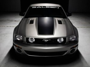 Обои для рабочего стола: Mustang Saleen