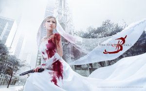 Обои для рабочего стола: Кровавый след