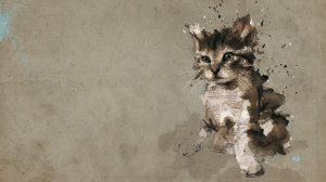 Обои для рабочего стола: Эскиз