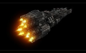 Обои для рабочего стола: Космический корабль