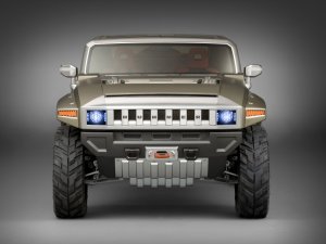 Обои для рабочего стола: Hummer анфас