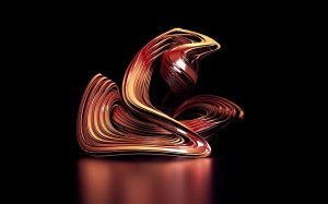 Обои для рабочего стола: 3D-кобра
