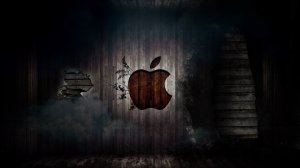 Обои для рабочего стола: Контур Apple