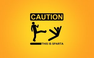 Обои для рабочего стола: Это Спарта!!