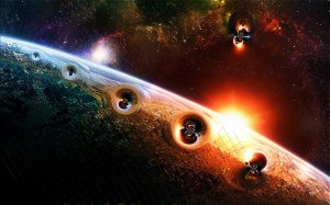 Обои для рабочего стола: Странный космос