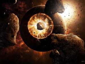 Обои для рабочего стола: Апокалипсис в космос...