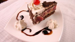 Обои для рабочего стола: Кусочек торта