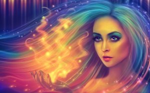 Обои для рабочего стола: Колдунья