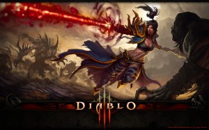 Обои для рабочего стола: Оружие Diablo