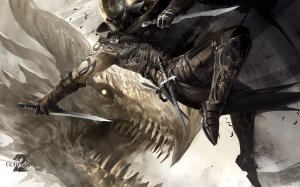 Обои для рабочего стола: Guild Wars: dragon