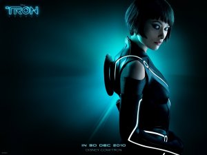Обои для рабочего стола: Героиня Tron