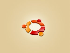 Обои для рабочего стола: Круг Ubuntu