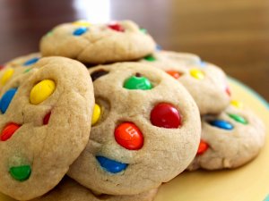 Обои для рабочего стола: Печеньки m&m