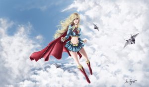 Обои для рабочего стола: Supergirl