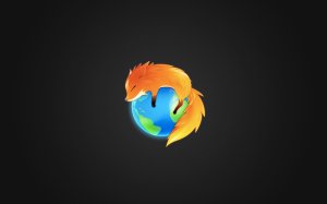 Обои для рабочего стола: Firefox спит