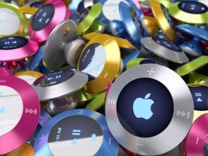 Обои для рабочего стола: Плееры Apple