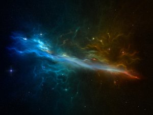 Обои для рабочего стола: Туманность в космосе