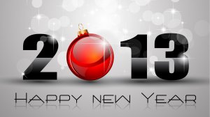 Обои для рабочего стола: Счастливого 2013