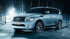 Обои для рабочего стола: Кроссовер Infiniti