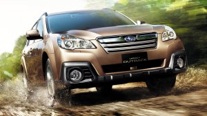 Обои для рабочего стола: Кроссовер Subaru