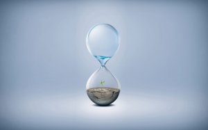 Обои для рабочего стола: Вода утекает в песок