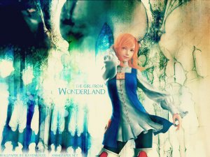 Обои для рабочего стола: Девушка из Wonderlan...