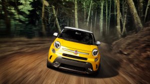 Обои для рабочего стола: Малыш Fiat