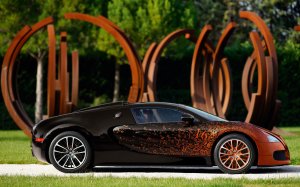 Обои для рабочего стола: Ювелирная bugatti