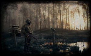 Обои для рабочего стола: Stalker Одиночка