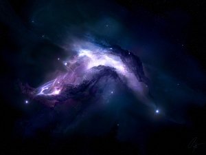 Обои для рабочего стола: Свечение вселенной