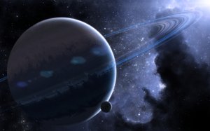 Обои для рабочего стола: Орбита планеты