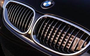 Обои для рабочего стола: Решетка BMW
